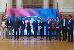 25 September 2023 The members of the European Integration Committee and the German Ambassador to Serbia